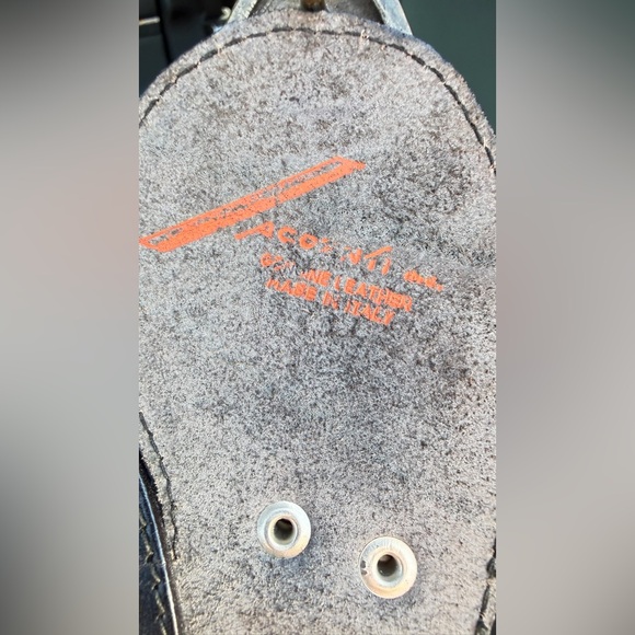 Vintage 80s Snake Belt Brass Tone Embossed Metal Belt - Picture 2 of 13